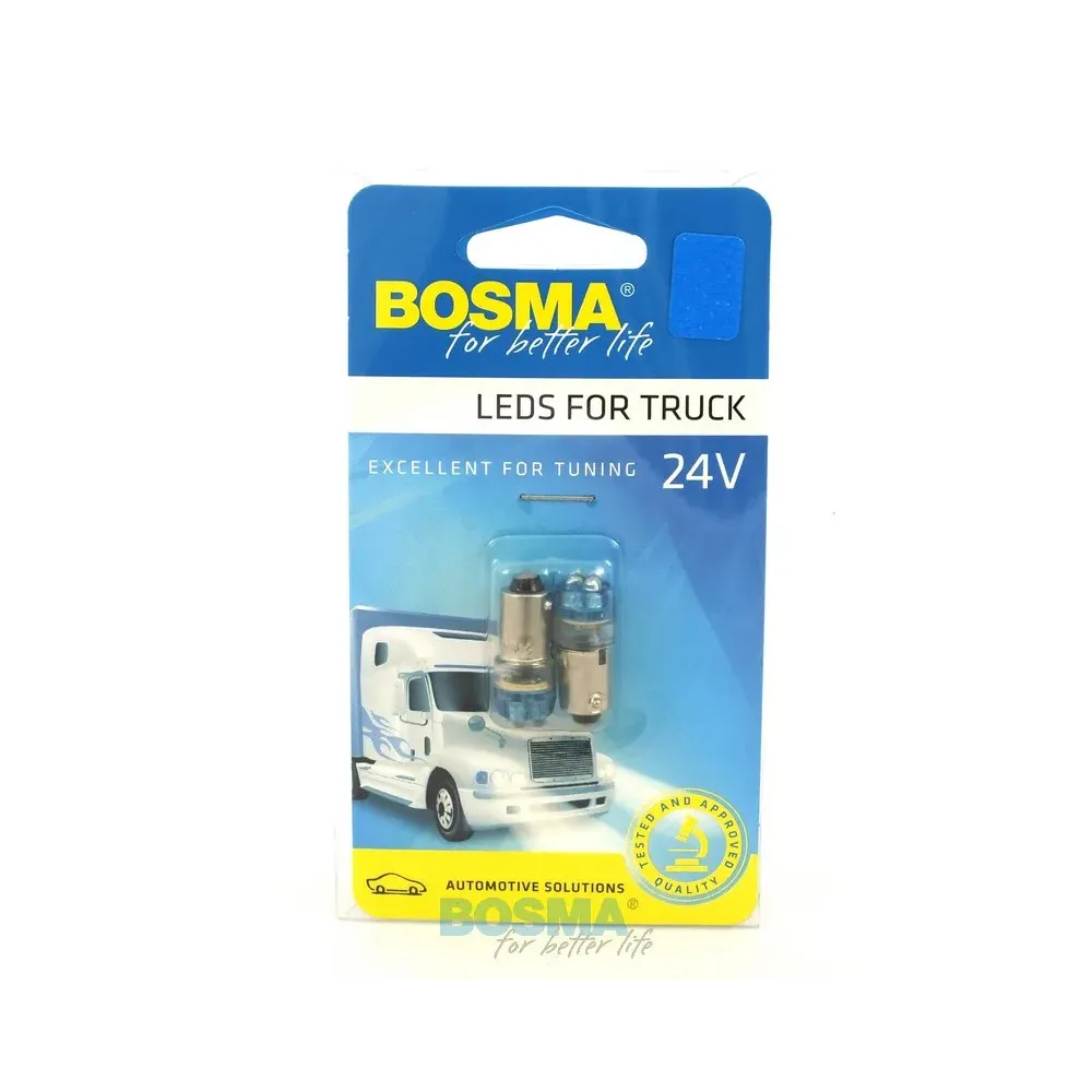 Żarówka 24V 4xLED BA9s (2 szt.)