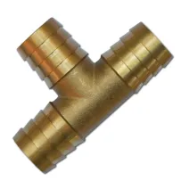Złącze naprawcze, trójnik prosty na wąż 3 x 1/2" - 13mm