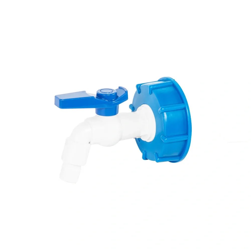 Zestaw IBC nakrętka S60x6 z kranem 3/4"