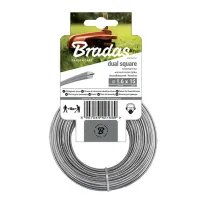 Żyłka do kosiarek dwuskładnikowa 3.0mm x 15m z wzmocnieniem - kwadrat