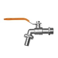 Kran kulowy GZ1/2", wyjście na wąż 1/2"
