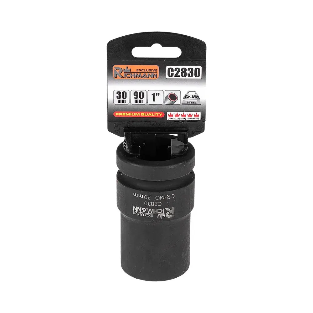 Nasadka udarowa 1" 27 mm długa