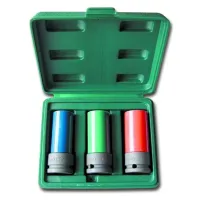Zestaw nasadek udarowych 1/2" 17-19-21 mm 3 elementy