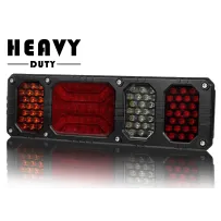Lampa zespolona tylna - lewa, Heavy Duty LZD 2854