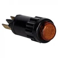 Lampa kontrolna okrągła pomarańczowa