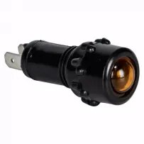 Lampa kontrolna okrągła LED 12V pomarańczowa