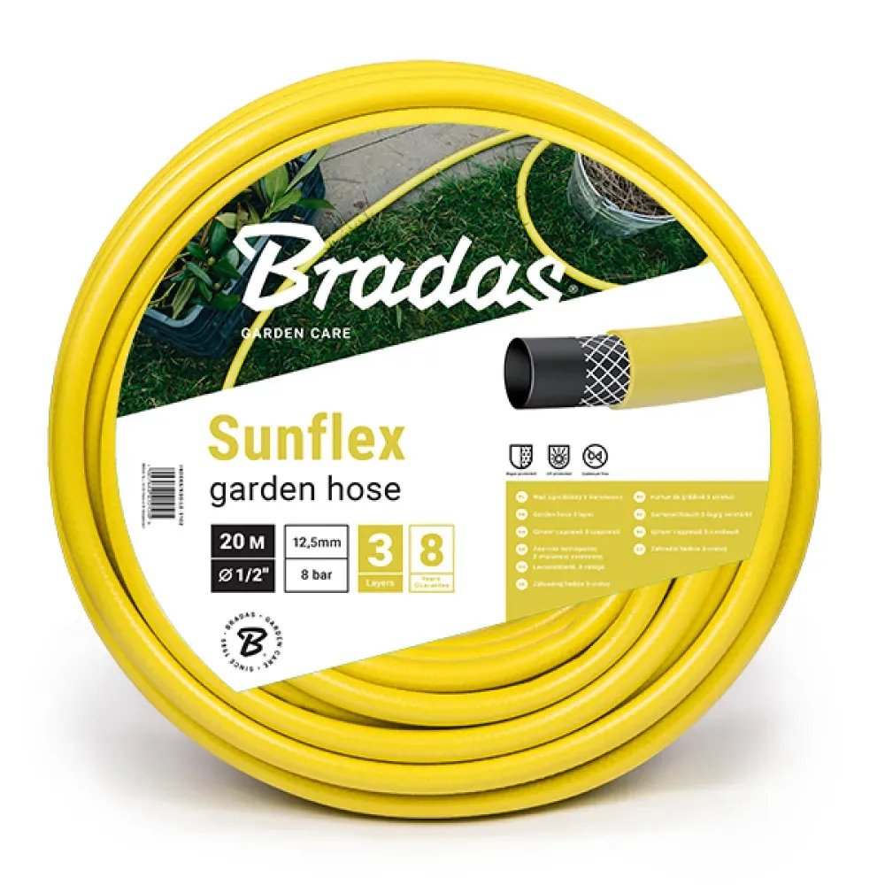 Wąż ogrodowy SUNFLEX 1/2" - 50m