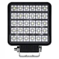 Lampa robocza 30x LED kwadrat z włącznikiem