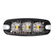 Lampa strobo 3xLED slim