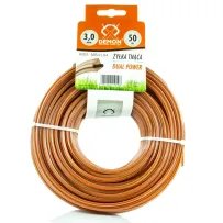Żyłka do kos i podkaszarek spalinowych lub elektrycznych 3.0mm*50m kwadrat