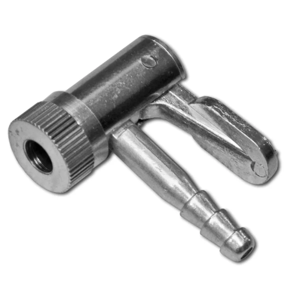 Końcówka do pompowania 8MM kątowa/metal